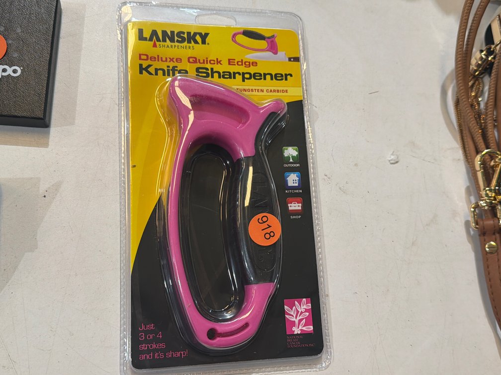 NEW PINK LANSKY KNIFE SHARPENER