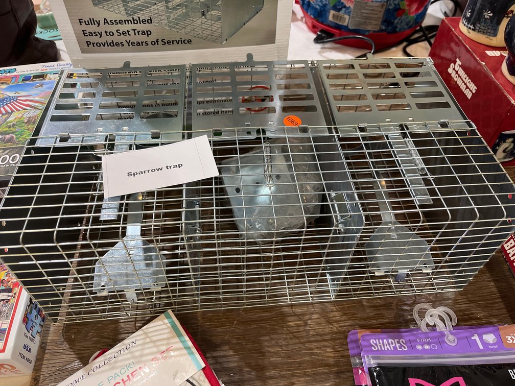 SPARROW TRAP