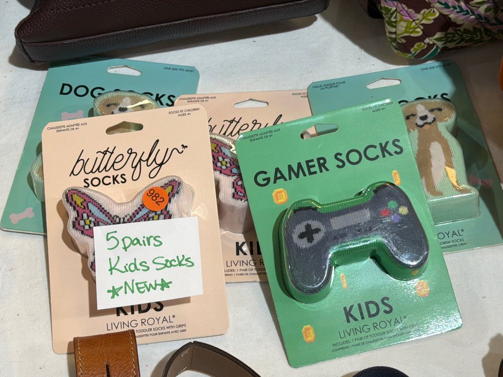 5 PAIRS OF KIDS SOCKS