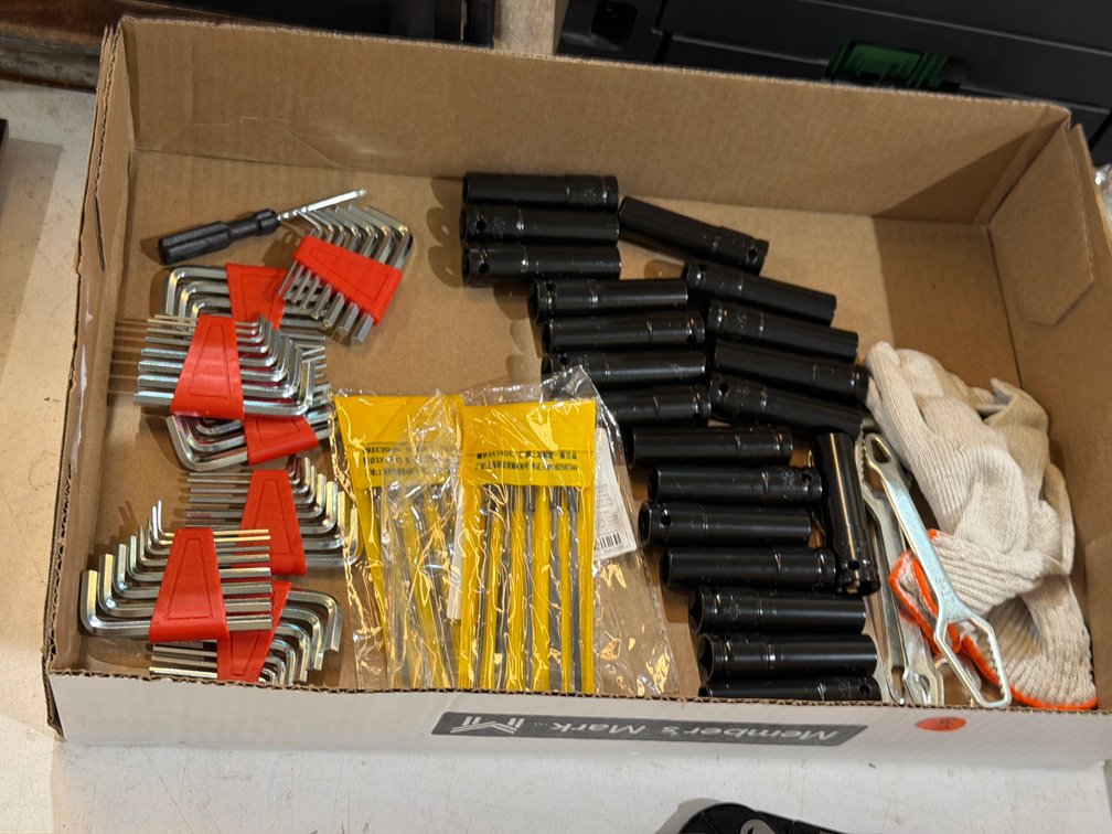 SOCKETS, ALLEN WRENCHES, AND TOOLS
