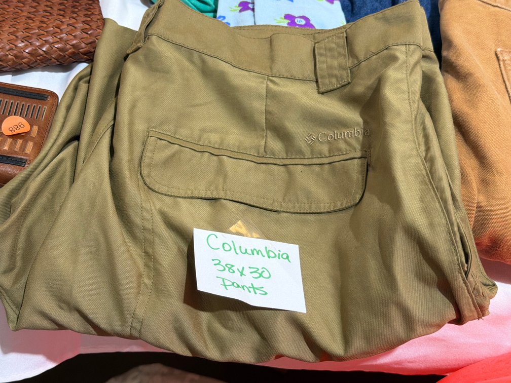 COLUMBIA PANTS 38X30