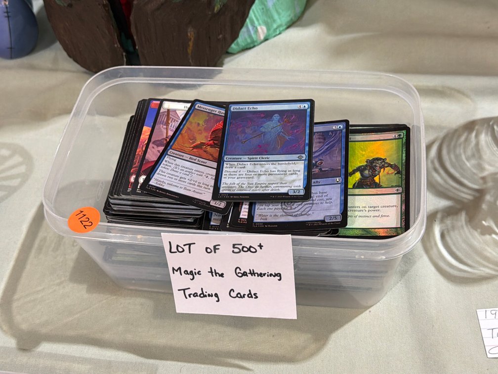 LOT OF 500+ MAGIC THE GATHERING TRADING CARDS