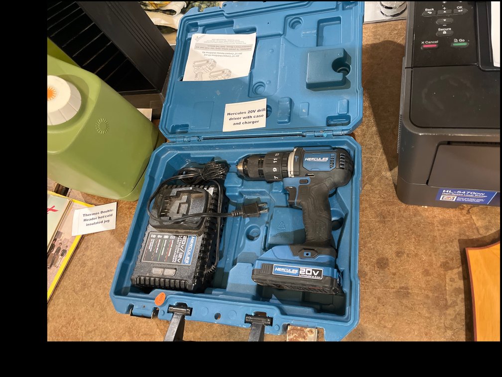 HERCULES 20V DRILL/DRIVER