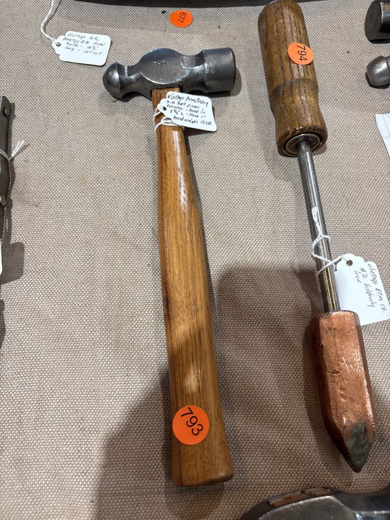 VINTAGE ARMSTRONG BALL PEEN HAMMER