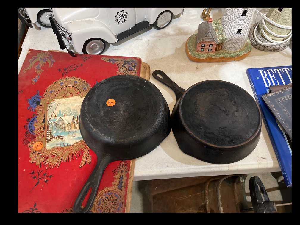 8” CAST IRON SKILLETS