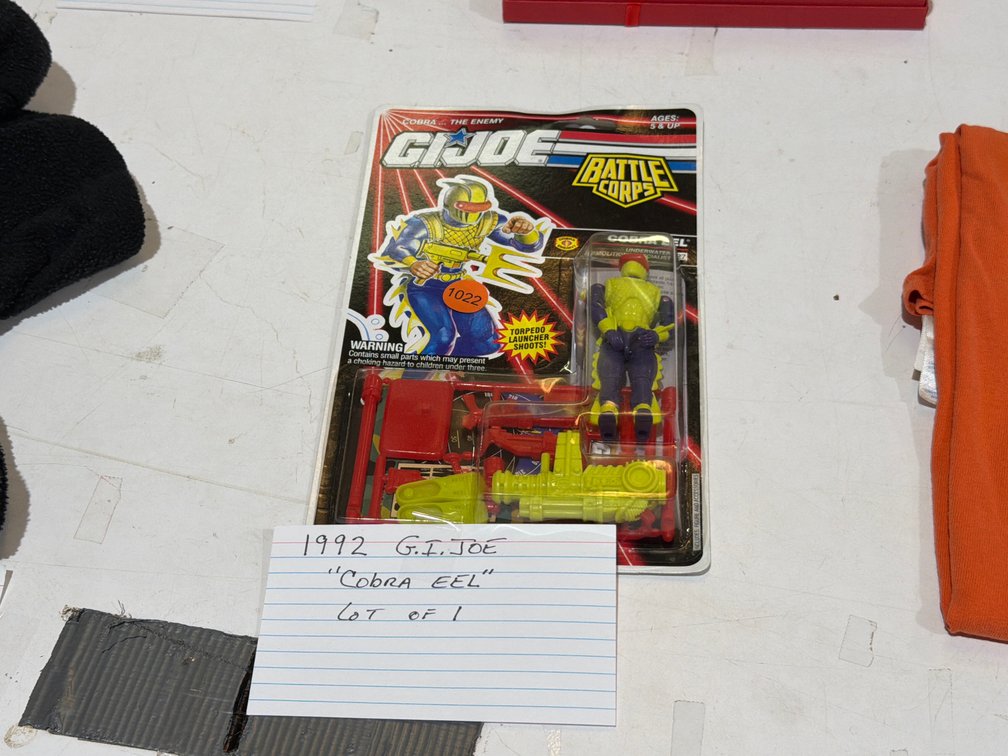 1992 G.I . JOE COBRA EEL ACTION FIGURE