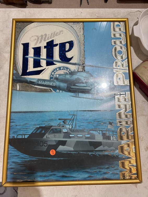 MILLER LITE WALL DECOR
