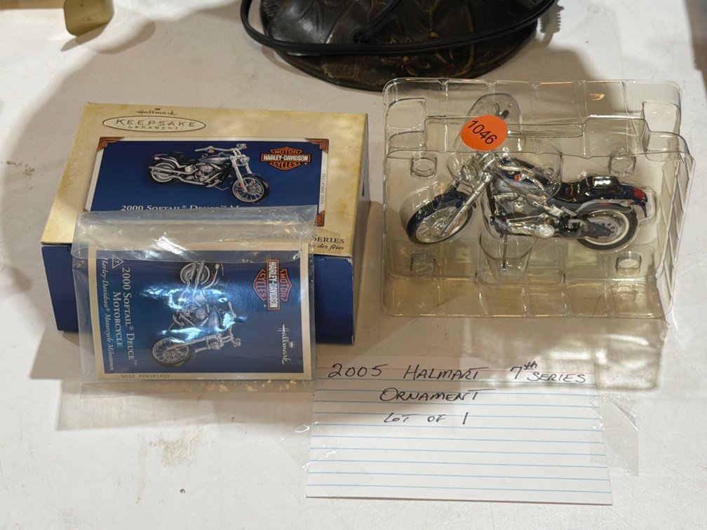 HALLMARK MOTORCYCLE ORNAMENT