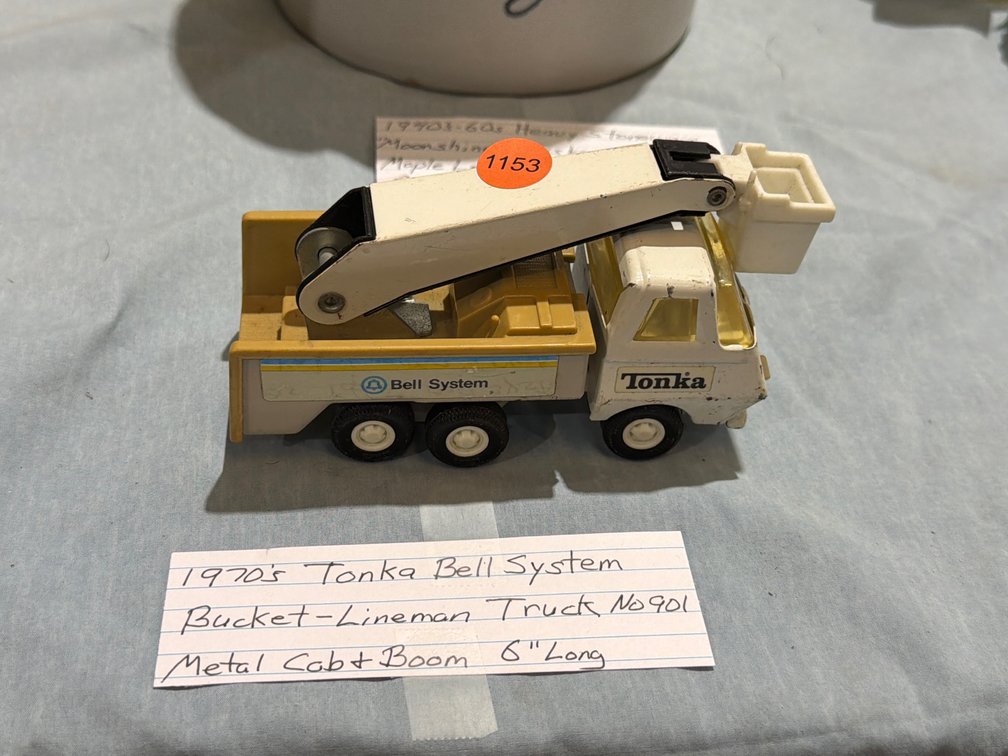 1970’S TONKA BELL SYSTEM BUCKET- LINEMAN TRUCK