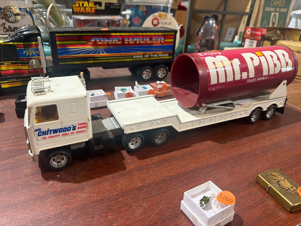 MR PIBB TRUCK AND TRAILER