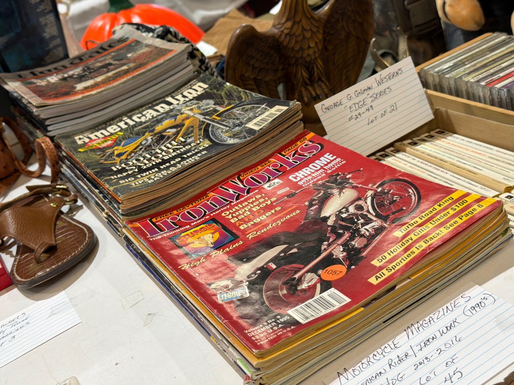 LOT OF MOTORCYCLE MAGAZINES