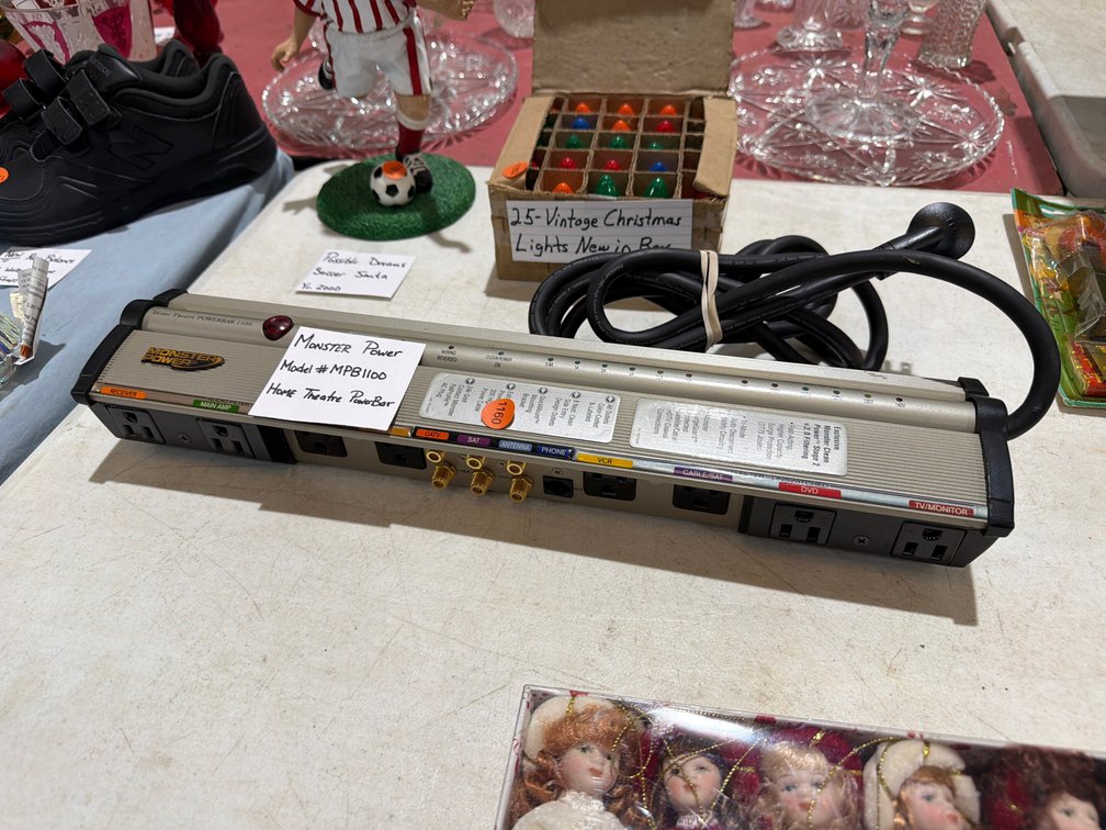MONSTER POWER MODEL #MPB1100 HOME THEATER POWER BAR