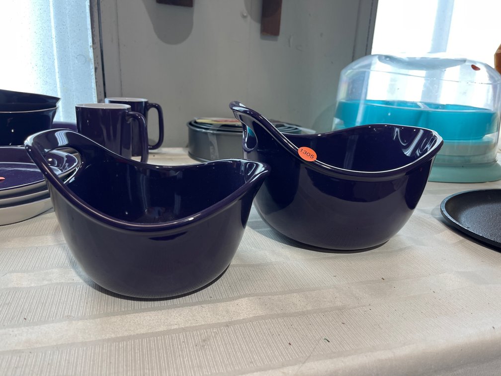 RACHEL RAY PURPLE MIXING BOWLS