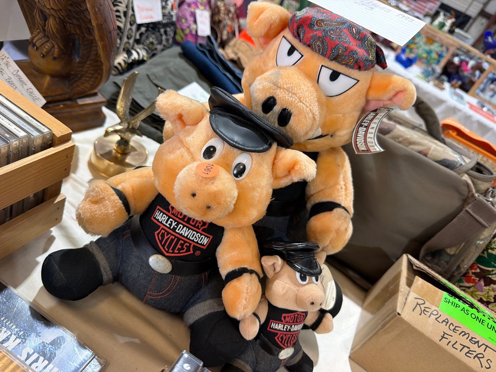 (3)HARLEY HOGS