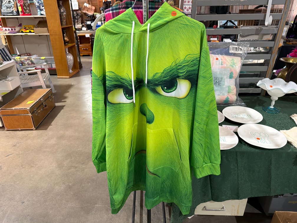 3XL GRINCH HOODIE