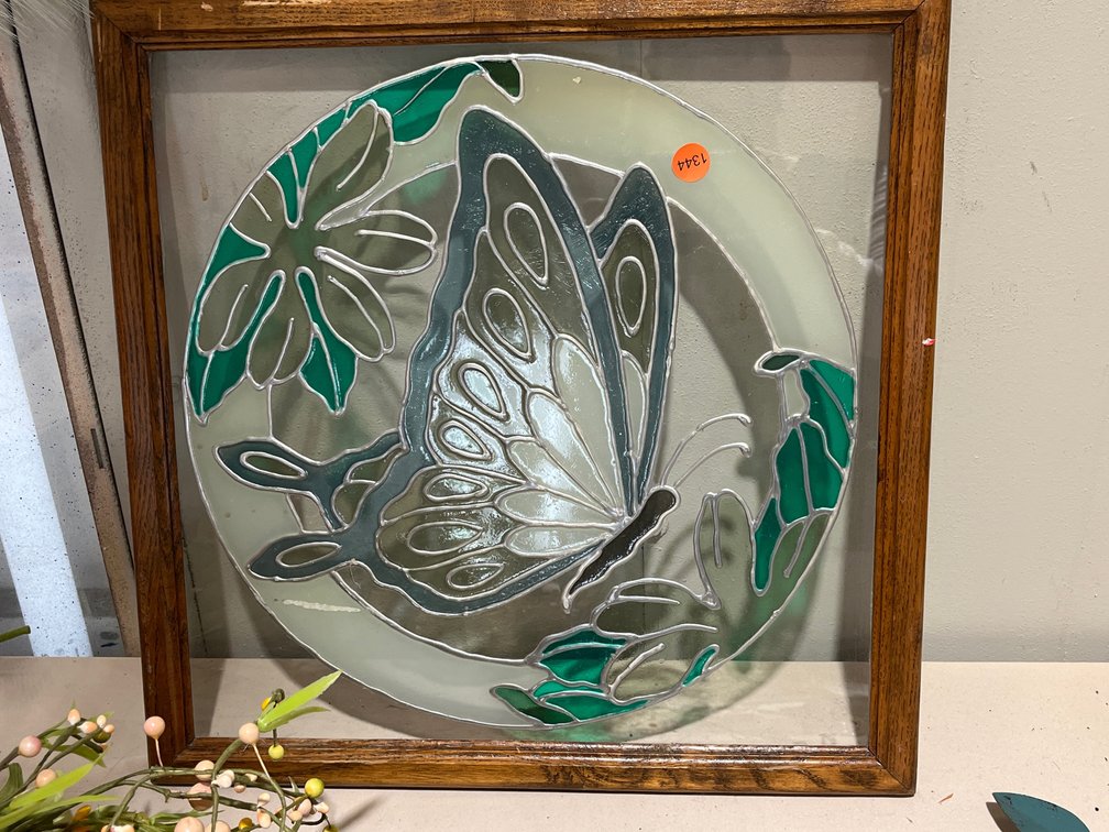 BUTTERFLY STAINED GLASS