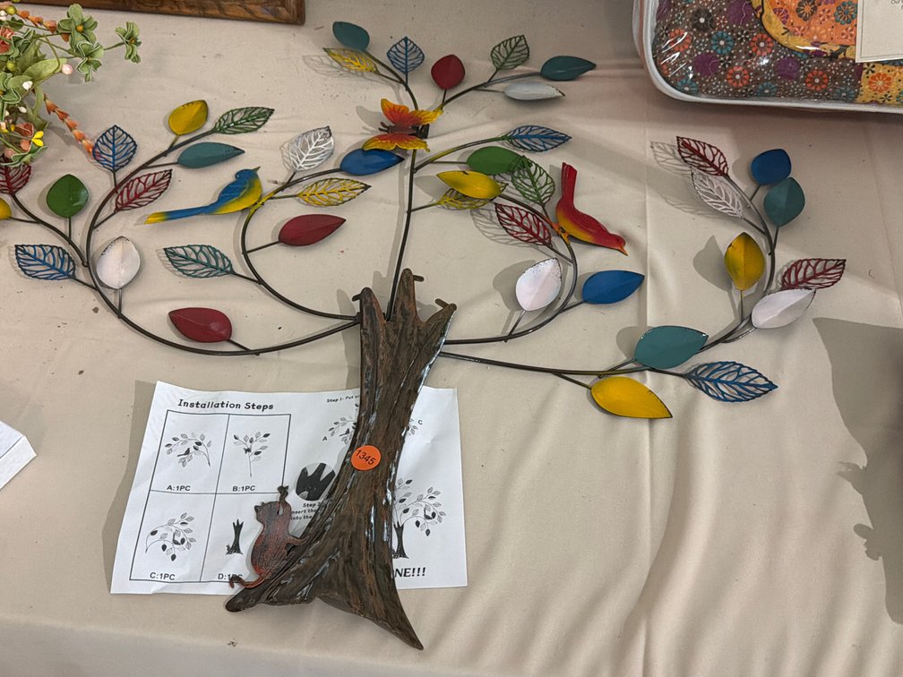 TREE OF LIFE METAL WALL ART