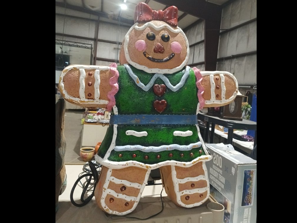 GINGER BREAD BLOW MOLD