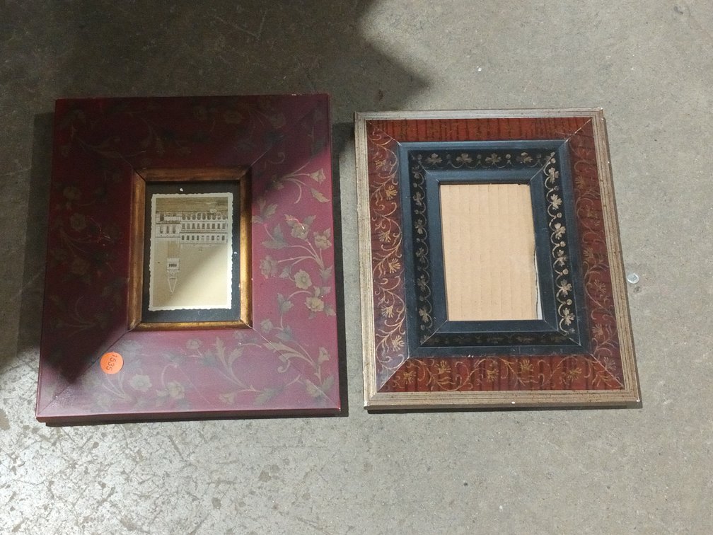 (2) PICTURE FRAMES