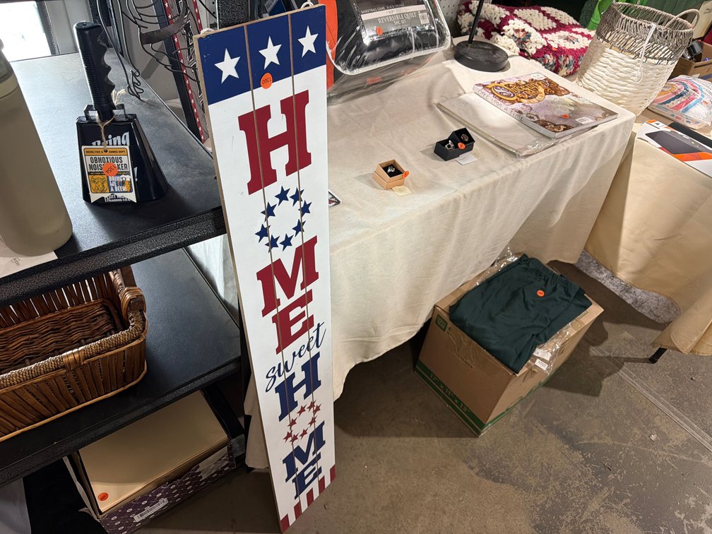 HOME SWEET HOME PATRIOTIC WALL DECOR