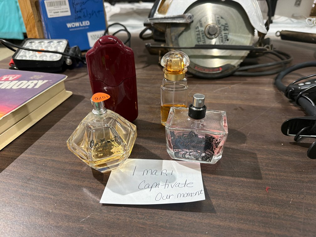 4 BOTTLES OF PERFUME