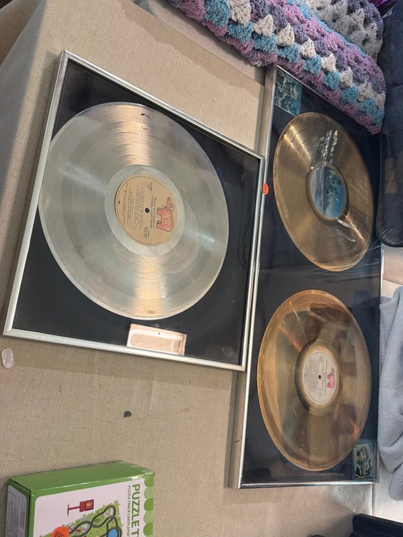 FRAMED MOVIE SOUNDTRACKS- GREASE, SATURDAY NIGHT FEVER, BLOODY TOURISTS