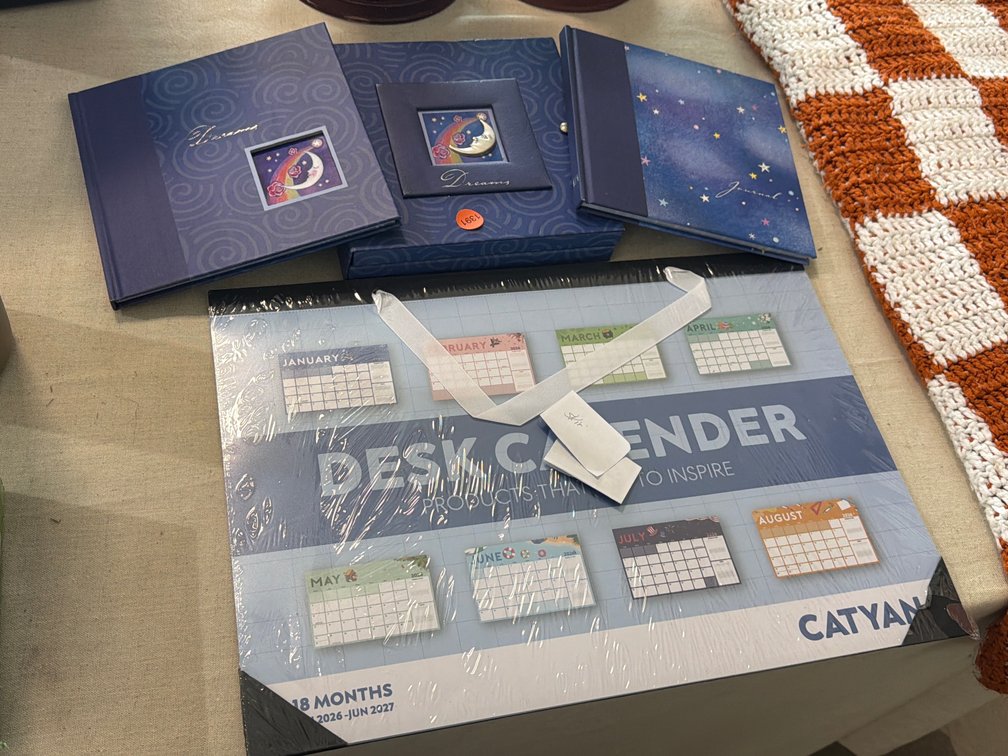 DESK CALENDAR, JOURNAL & DREAMS BOOKS