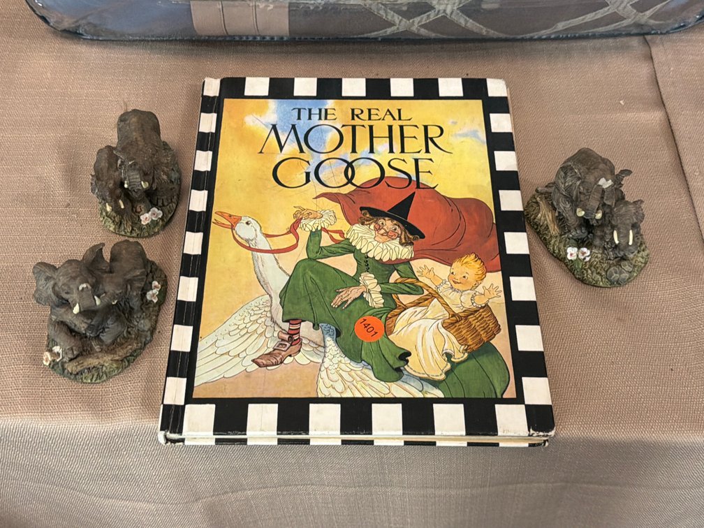 MOTHER GOOSE BOOK, ELEPHANT DECOR