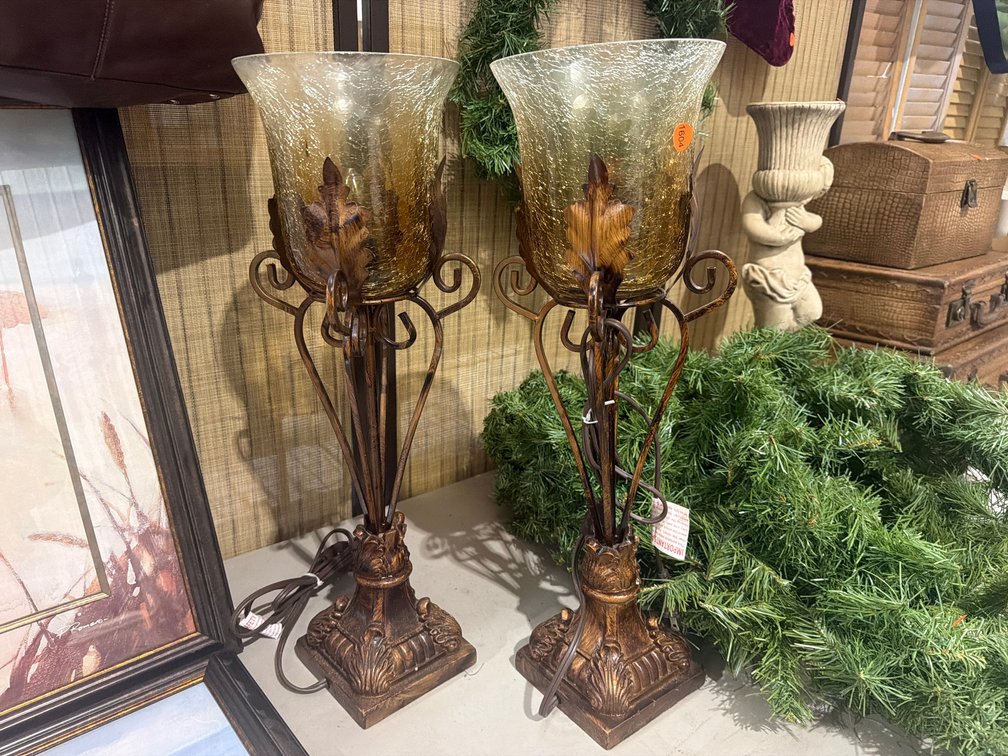 TWO LAMPS