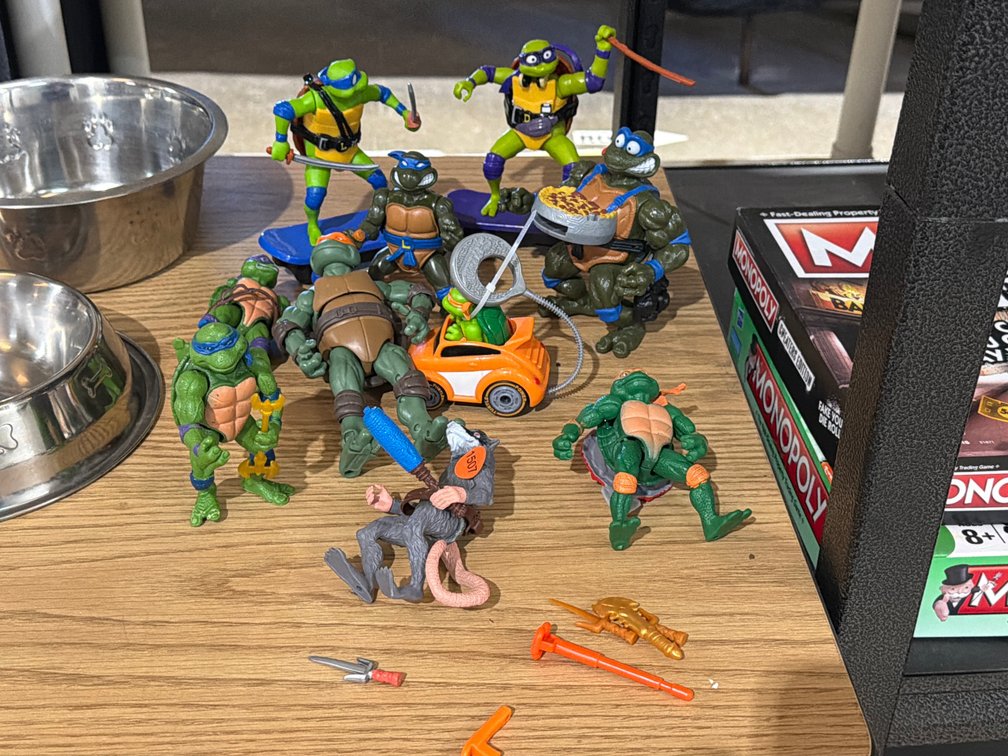 NINJA TURTLE FIGURES