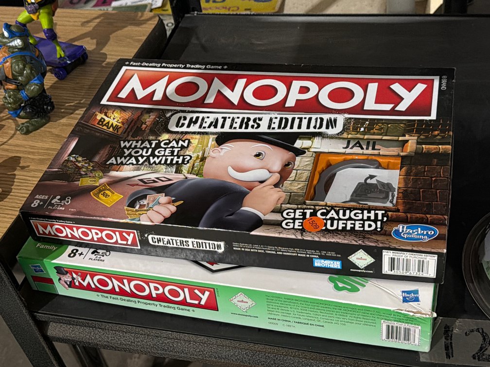(2) MONOPOLY GAMES