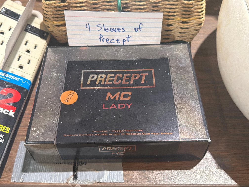 PRECEPT GOLF BALLS