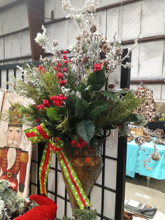 CHRISTMAS WALL POCKET