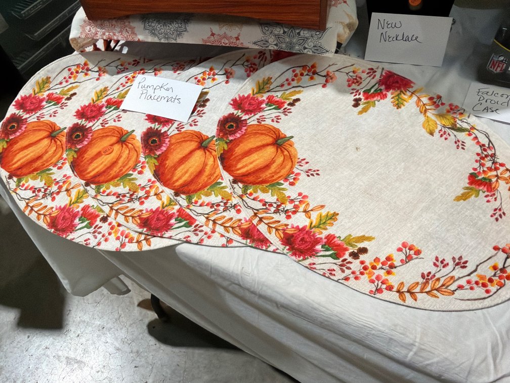 PUMPKIN PLACEMATS