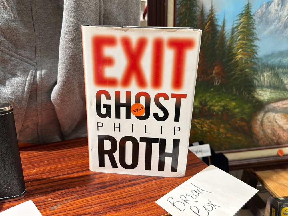 EXIT GHOST BOOK