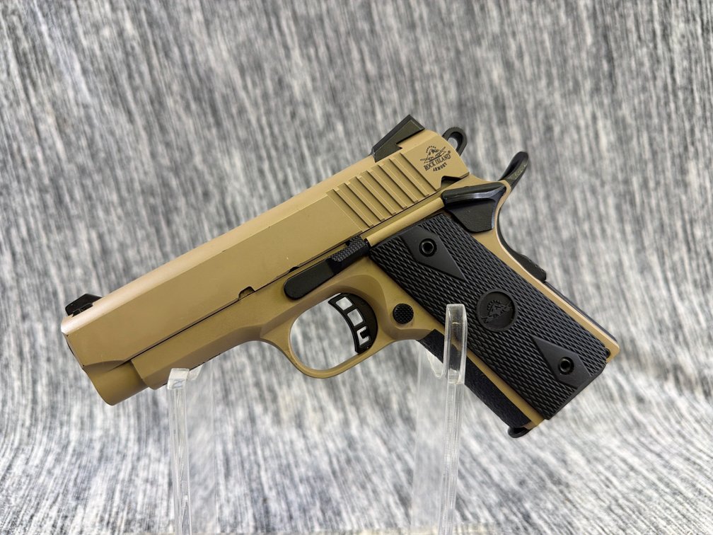ROCK ISLAND ARMERY M1911 AI-CS 9 CAL SEMI PISTOL TRANS # 4568