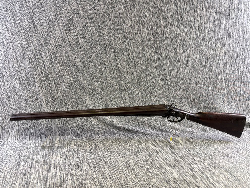 J.N. SCOTTS 12 GA DOUBLE SHOTGUN- TRANS #4598