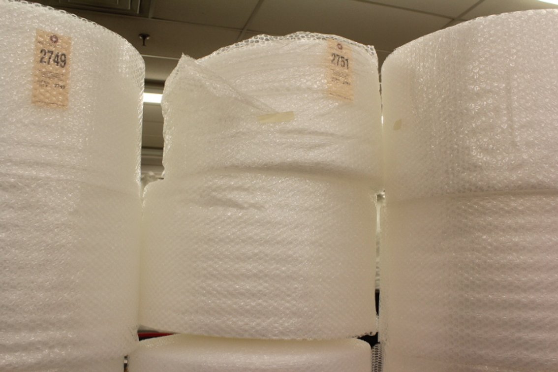 (2) Rolls 250' Bubble Wrap