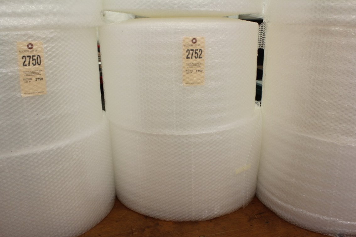 (2) Rolls 250' Bubble Wrap