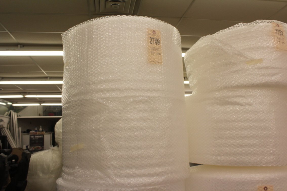 (2) Rolls 250' Bubble Wrap
