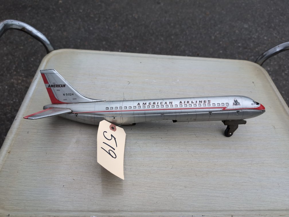 American Airlines Toy Airplane 
