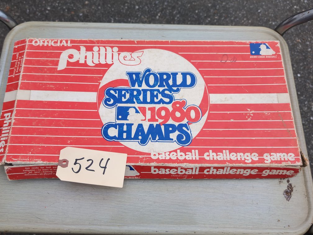 Phillies 1980 World Series Champs Baseball Challenge Game
