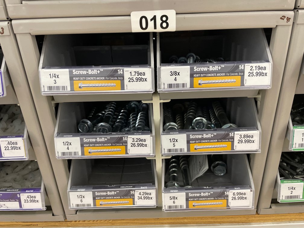 Metal Box Assorted Screw-Bolt