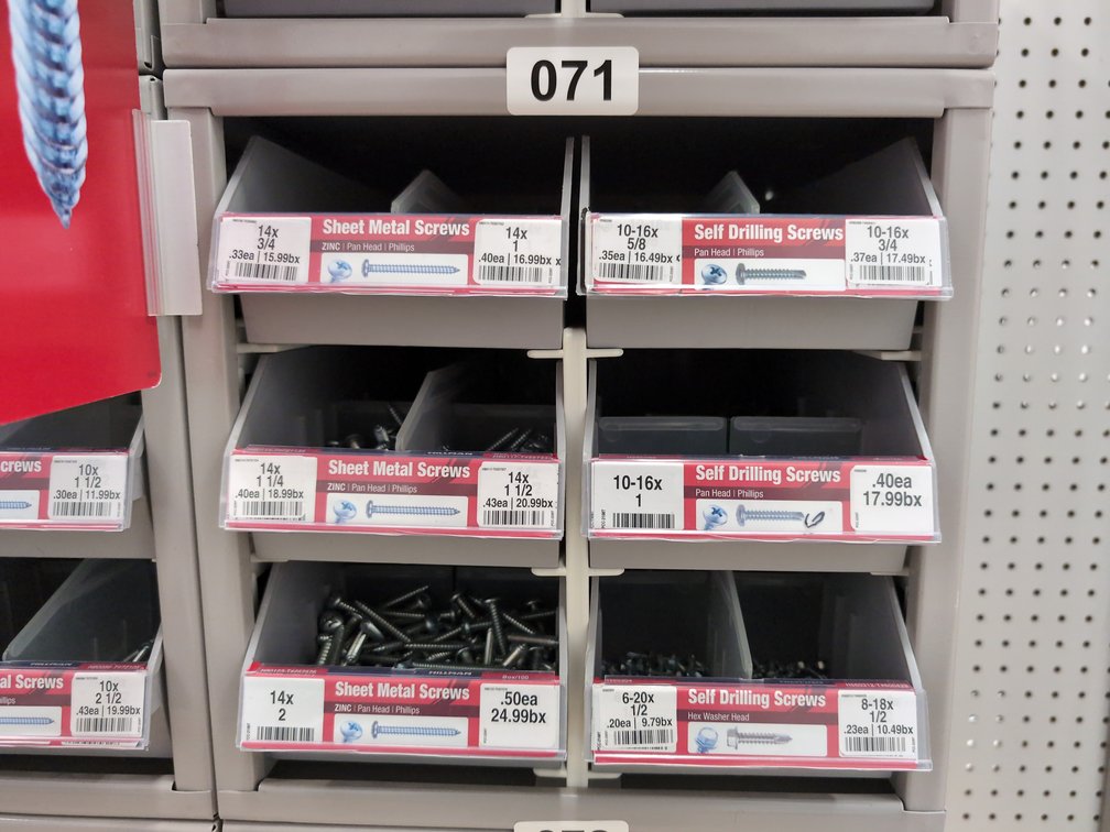 6-Drawer Hardware Bin 