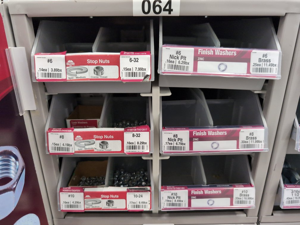 6-Drawer Hardware Bin 