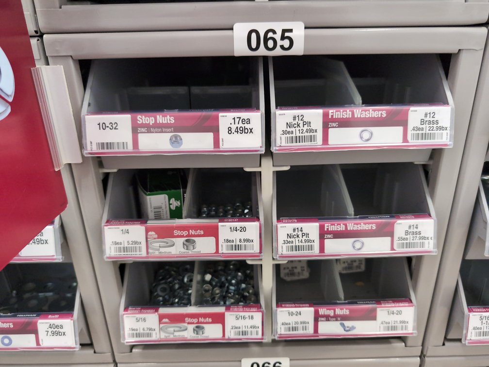 6-Drawer Hardware Bin 