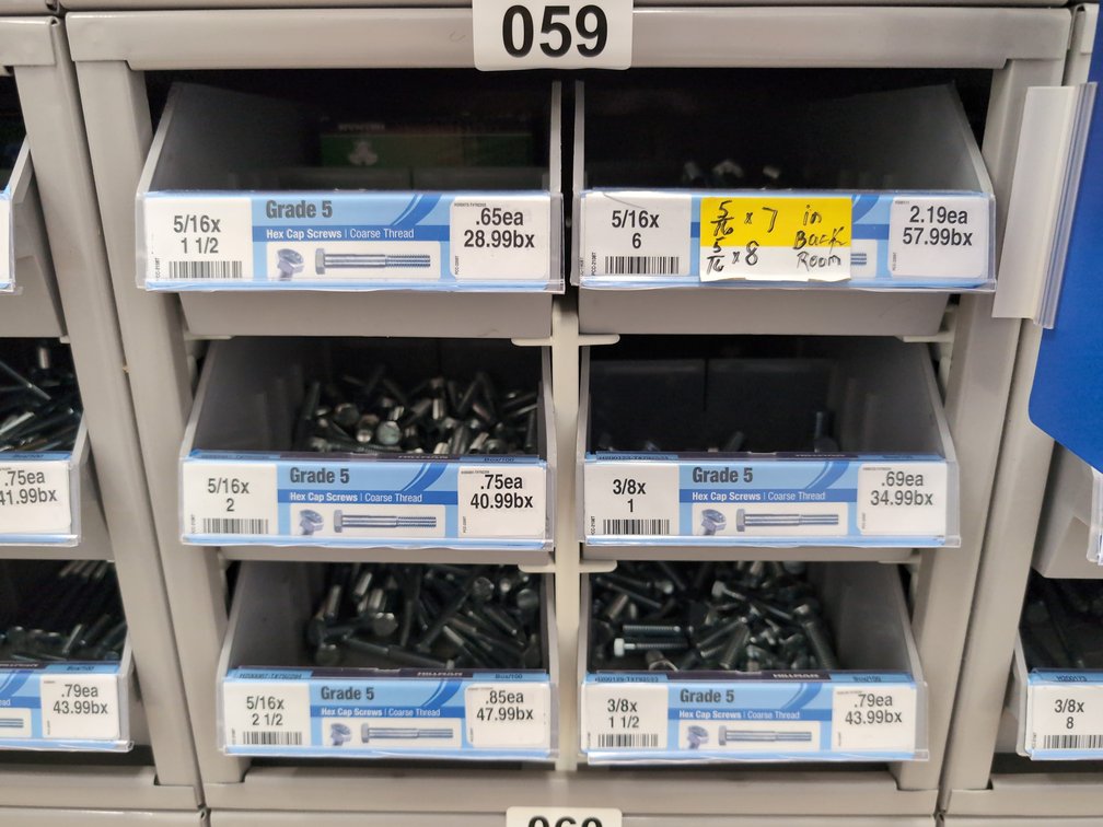 6-Drawer Hardware Bin 