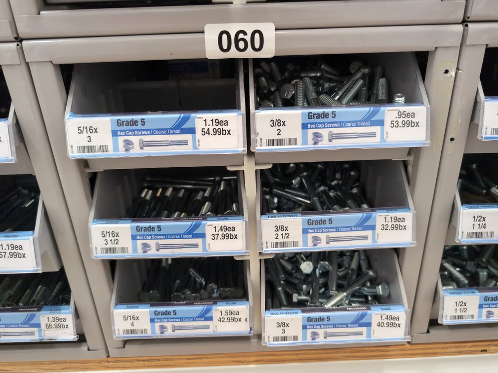 6-Drawer Hardware Bin 