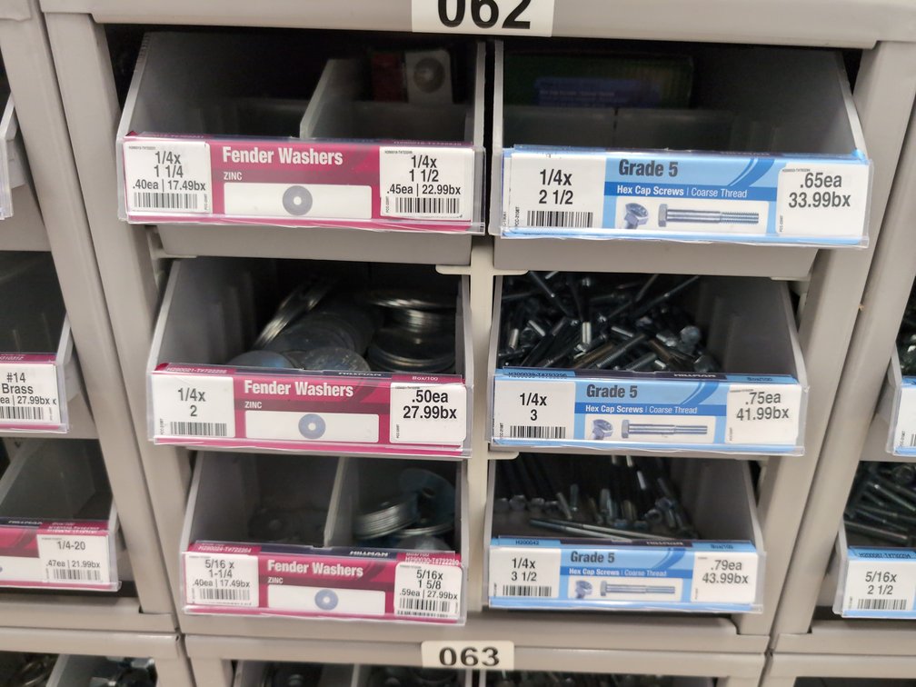 6-Drawer Hardware Bin 