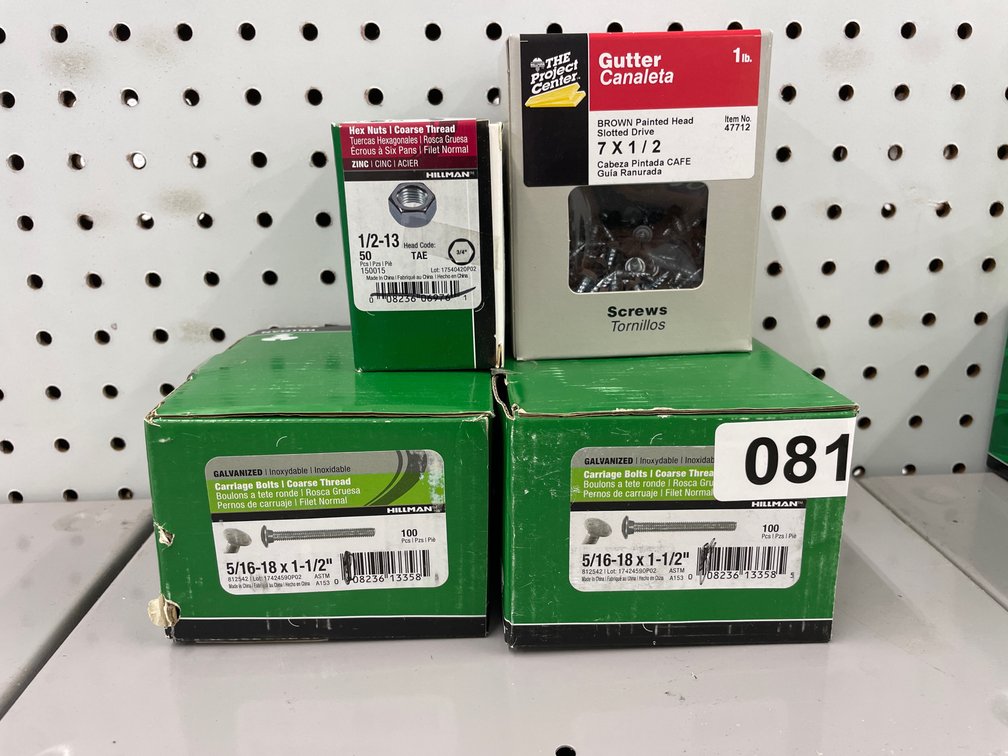 Nuts Bolts Screws